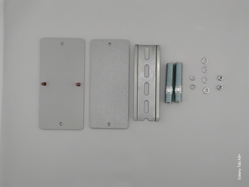 100mm DIN Rail Fixing Kit 